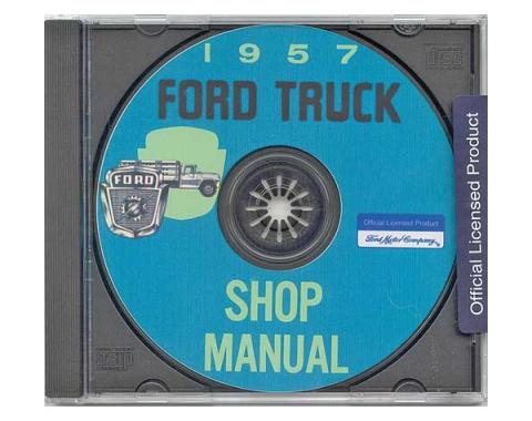 Ford Pickup Truck Shop Manual On CD