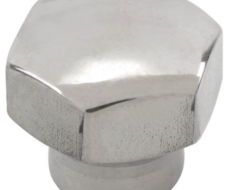 Wiper Arm Nut - Polished Stainless Steel - Ford Passenger Except Station Wagon & Convertible