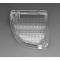 Chevy Truck Back-Up Light Lens, Left, Fleet Side, 1967-1972