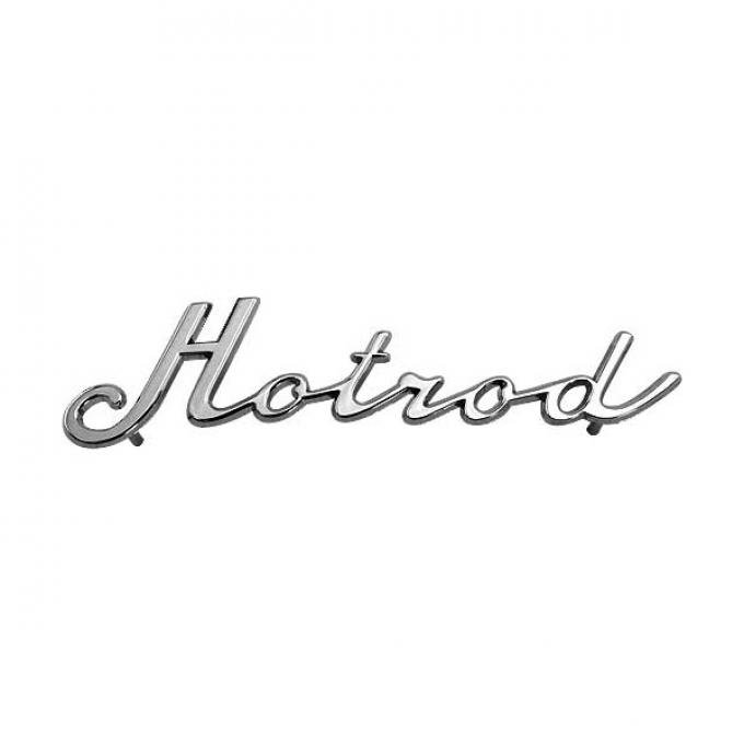 Emblem - Hot Rod - Chrome