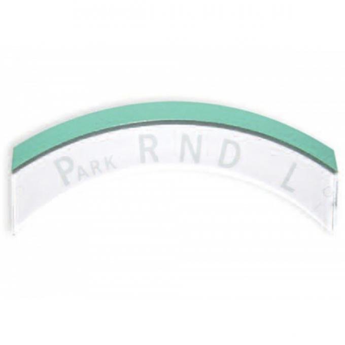 Chevy Or GMC Truck Transmission Indicator Lens, For Trucks Without Tilt Column, Powerglide, 1967-1970