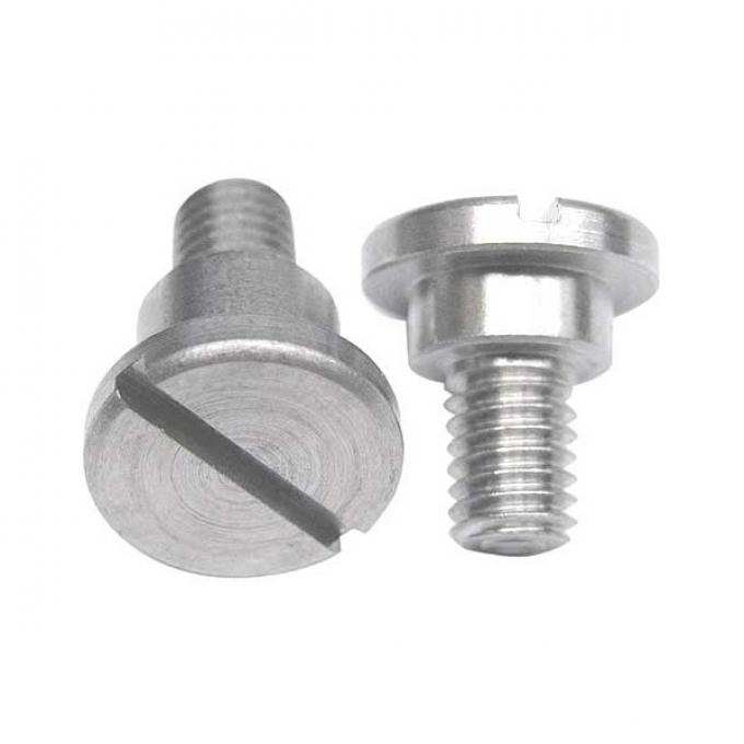 Choke & Accelerator Pump Fulcrum Lever Screw Set - Stromberg - Stainless Steel - Ford 1933-38 90 HP & 1937-38 60 HP