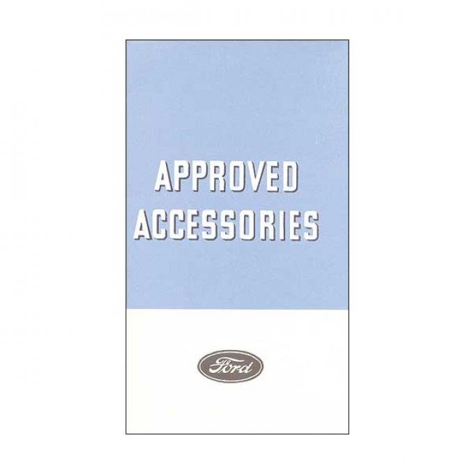 Accessory Brochure - Fold-Out Style - Ford