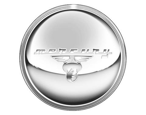 Hub Cap - Mercury Embossed - Stainless Steel - 8-1/4 - FordPickup Truck