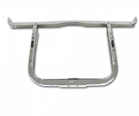 Classic Chevy - Radiator Support With Upper Bar, Chrome, 6 Cylinder, 1957