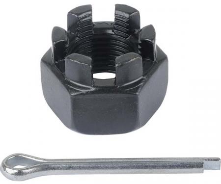 Rear Axle Shaft Nut With Cotter Pin - Modern Style - 5/8 - 18 - Ford