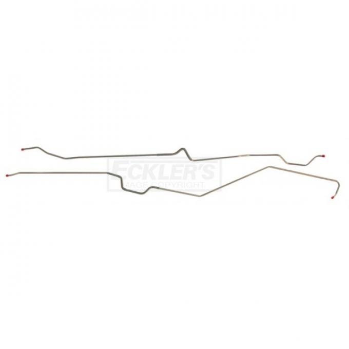 Chevy Main Fuel Line Return, 1/4 Inch, V8, Three Piece, Stainless Steel 1959-1961