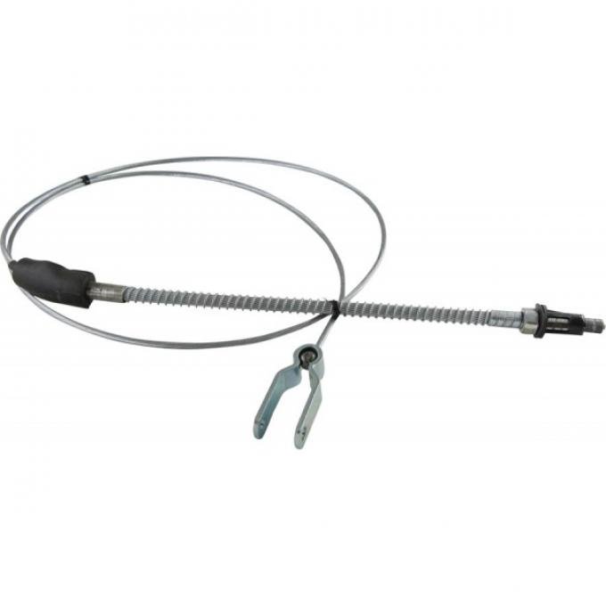 Chevy Truck Parking & Emergency Brake Cable, Rear, Half Ton, 1961-1962