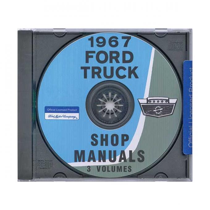 Ford Pickup Truck Shop Manual On CD