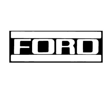 Ford Pickup Truck Exterior Decal Set - Tailgate Lettering -White