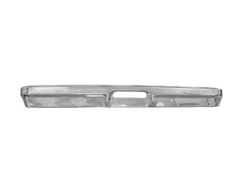 Ford Pickup Truck Front Bumper - Chrome - Use With Horizontal Pads (Pads Not Included)