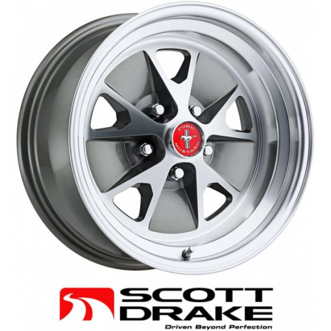 15'' x 7'' Legendary Styled Alloy Wheel, Machined Finish