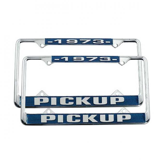 Ford Pickup Truck License Plate Frames - 1973 Pickup