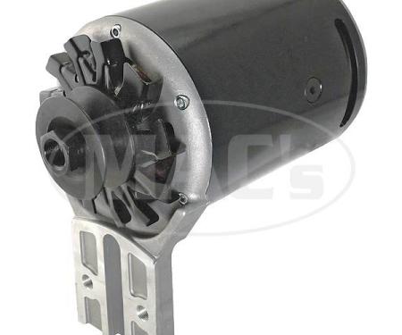 PowerGen Alternator - Ford Flathead - Powder-Coated Black -6 Volt Positive