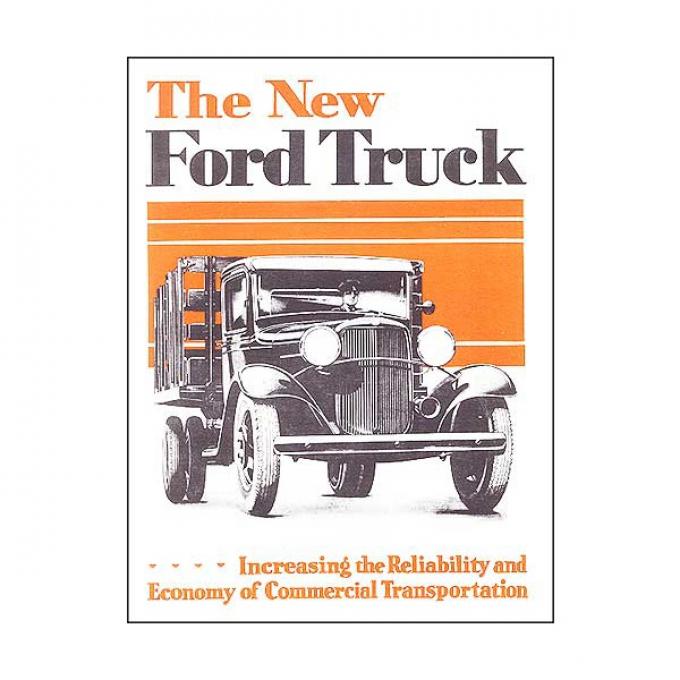 Sales Brochure - The New Ford Truck - Fold-Out Style