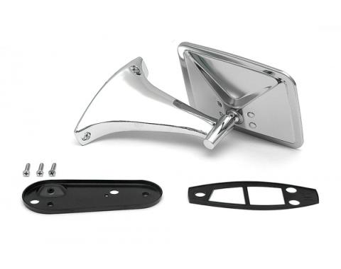 Redline Restomotive® 1971-1972 Chevy Truck Right Hand Outside Mirror Assembly