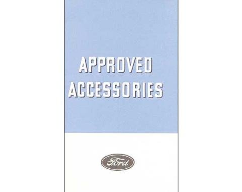 Accessory Brochure - Fold-Out Style - Ford