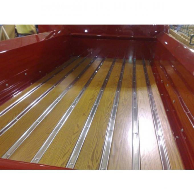 Chevy & GMC Truck Bed Wood Flooring, Red Oak, Short Fleet Side, 1958-1972