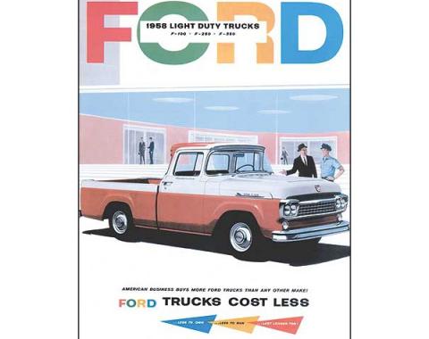 Ford Pickup Truck Sales Brochure - F100 Thru F350