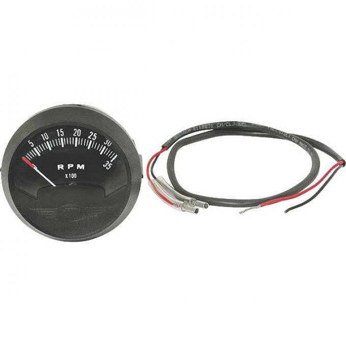 Tachometer Gauge - 2-1/16 - 0-3500 RPM - 12 Volt | Classic Truck