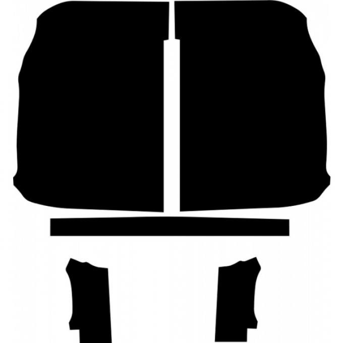 AcoustiSHIELD - Roof Insulation Kit - Pickup With Small Back Window