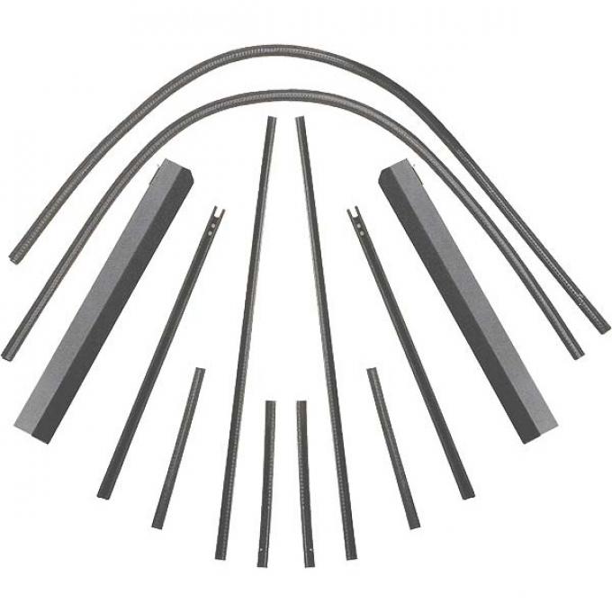 Front Window Channel Kit - Ford Pickup Truck