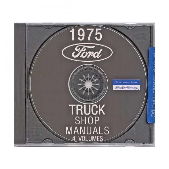 Ford Pickup Truck Shop Manual On CD