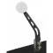 Shifter Lever, Windowed, Single Bend, Midnight Series, Black Billet Aluminum, Tremec T5, T45, T56  Manual Transmission, Lokar Midnight Series