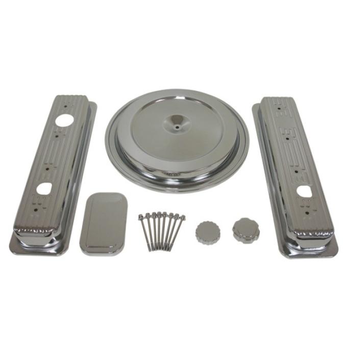 Chevy & GMC Chrome Engine Dress Up Kit, 1992-1998