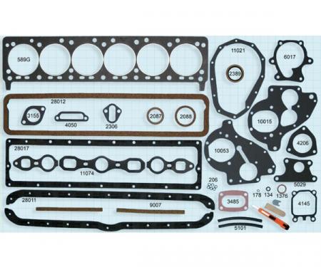 GMC Truck Engine Gasket Set, 302 CI, 1951-1959