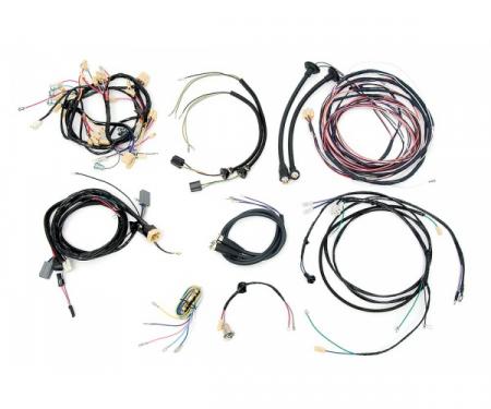 Chevy Wiring Harness Kit, V8, Automatic Transmission, With Alternator, 210, Bel Air 4-Door Hardtop, 1956