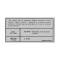 Emission Decal - 428 4-Barrel - Police Option - Manual Or Automatic Transmission - C8AE-9C485-C