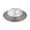 Hub Cap - V8 Embossed - Black With Stainless Steel Center -11-3/4 - Ford Passenger