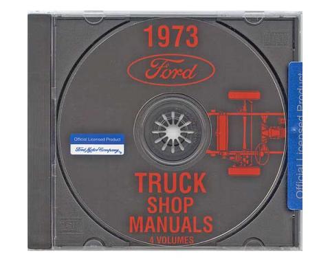 Ford Pickup Truck Shop Manual On CD