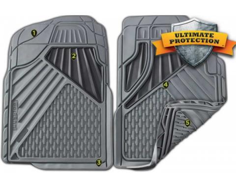 Chevy Or GMC Truck Full Size Floor Mat Set, Two Piece 1967-2014