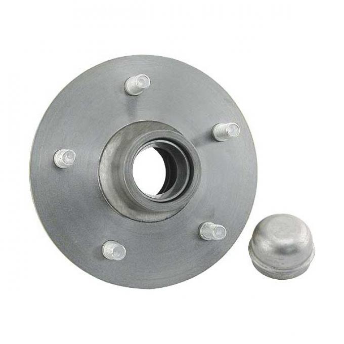 Front Wheel Hub - Studs are pressed in - 5 x 5-1/2 bolt pattern - Ford - USA