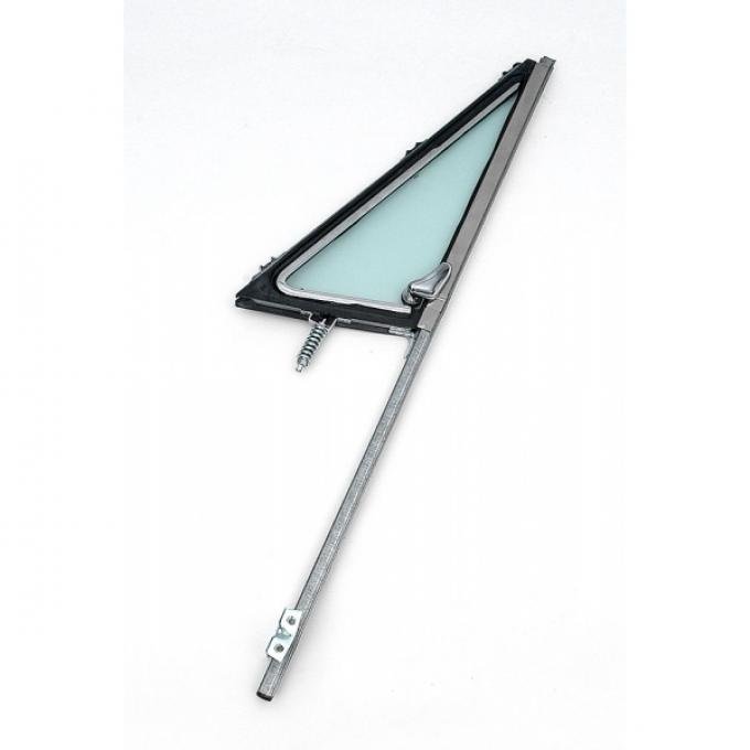 Chevy Truck Vent Window Frame, Chrome, With Tinted Glass, Right, 1968-1972