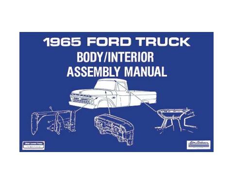 Body and Interior Assembly Manual - 1965 Pickup - 64 Pages
