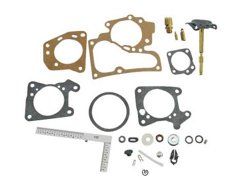 Ford Pickup Truck Carburetor Tune Up Kit - Carter 1 Barrel - Type YFA - 300 6 Cylinder