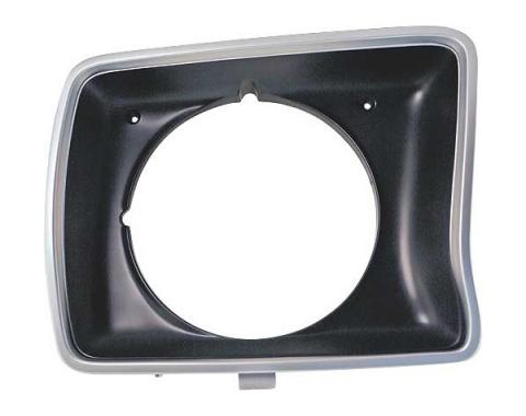 Headlight Door - Argent Silver - With Round Headlights - Right