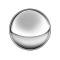 Hub Cap - Smooth Hub Looks Like 1940 Ford Hub - Stainless Steel - 8-1/4 - Ford Passenger