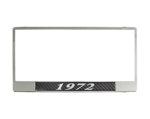 License Plate Frame - 1972