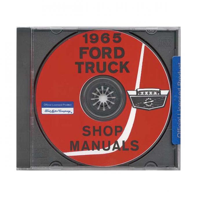 Ford Pickup Truck Shop Manual On CD