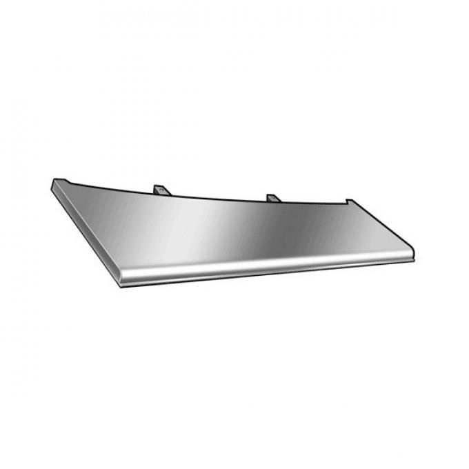 Running Board - Uncovered Stock Type - Steel - Ford Pickup Truck