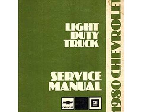 Chevy Truck Shop Manual, 1980