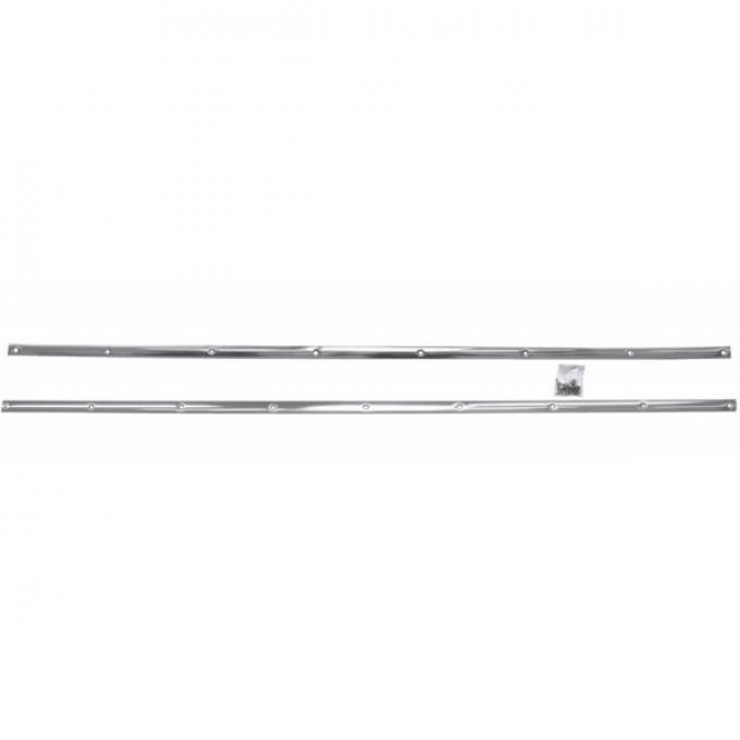 Ford Bronco Bed Floor Trim, 2-Piece Set, 1966-1977