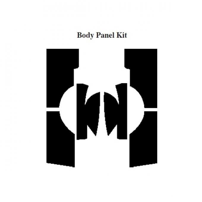 Chevy Insulation, QuietRide, AcoustiShield, Body Panel Kit,Suburban, 1960-1966