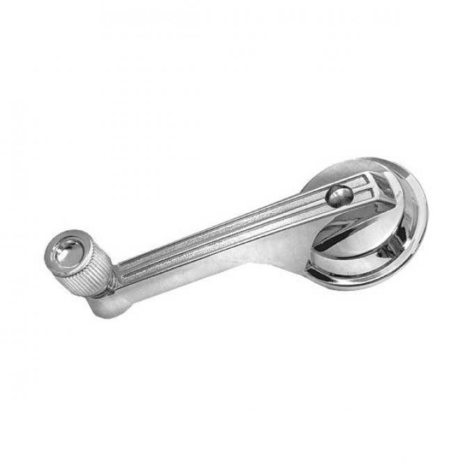 Window Crank Handle - Chrome - From 3-8-1965