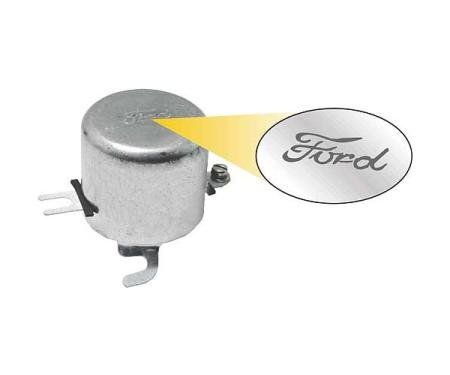 Generator Cut Out - Ford Script - With Diode Installed - Negative Ground - Rated 5 Amps - Ford