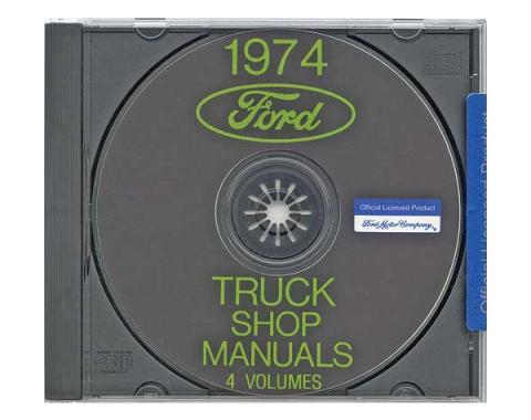 Ford Pickup Truck Shop Manual On CD